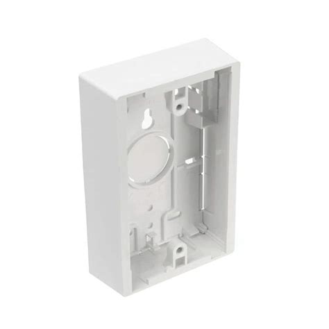 low profile surface mount junction box|low profile receptacle box.